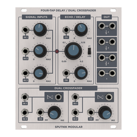 Sputnik FOUR-TAP DELAY / DUAL CROSSFADER