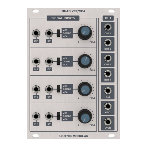 SPUTNIK – QUAD VCF/VCA