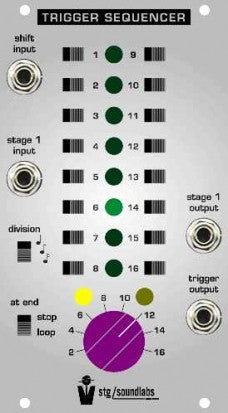 STG 16 Step Trigger Sequencer