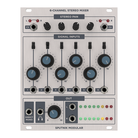 SPUTNIK 6-CHANNEL MIXER